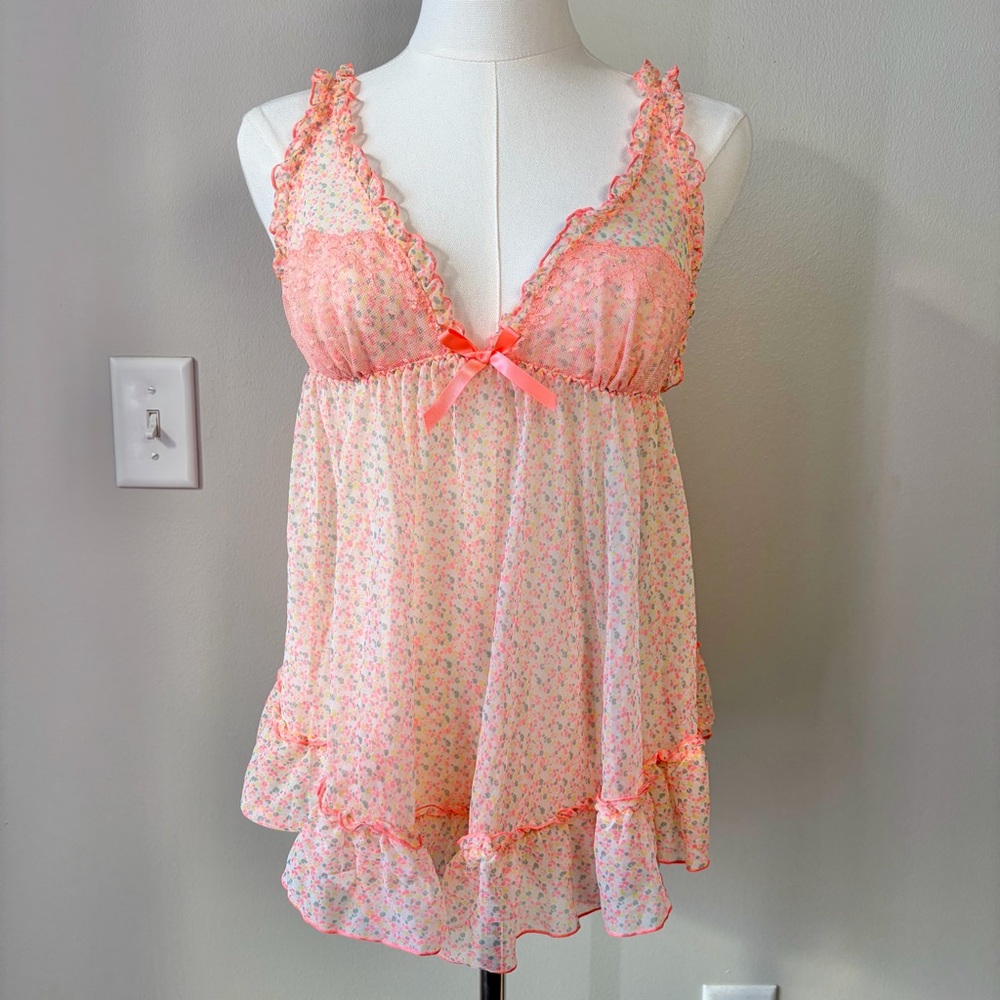 Victoria’s Secret Mesh Babydoll Nightie